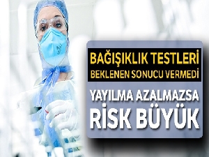 Yayılma azalmazsa koronada risk büyük