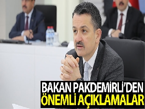 Bakan Pakdemirli: "Küçük aile işletmelerine yem desteği vereceğiz”