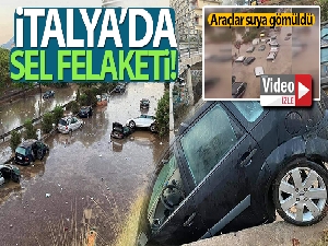 İtalya'nın Sicilya Adası'nı sel vurdu: 2 ölü