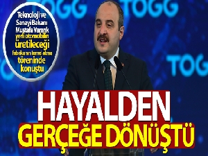 Bakan Varank: 'Yerli otomobil çevre dostu tesisten yollara çıkacak'
