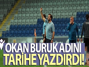 Okan Buruk adını tarihe yazdırdı