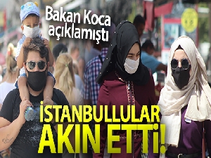 Bakan Koca açıkladı, İstanbullular akın etti