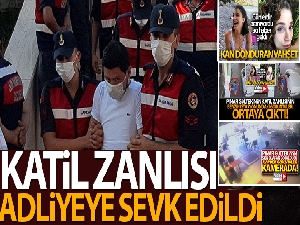 Pınar'ın katil zanlısı adliyeye sevk edildi
