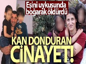 Büyükçekmece'de kan donduran cinayet: Eşini uykusunda boğarak öldürdü