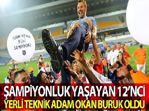 Ligde şampiyonluk yaşayan 12. yerli teknik adam: Okan Buruk