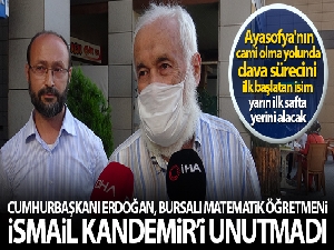 Cumhurbaşkanı Erdoğan'dan vefa