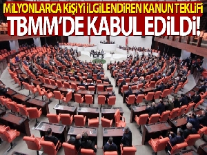 İşsizlik Sigortası Kanun Teklifi TBMM'de kabul edildi