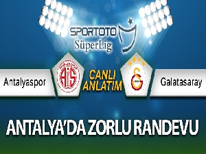 Antalyaspor Galatasaray Canlı Anlatım