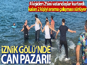 İznik Gölü'nde can pazarı