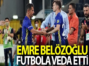 Emre Belözoğlu futbola veda etti