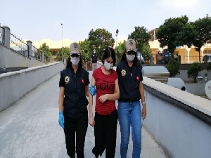 Terörist Salih Müslüm'ün teslim olan yeğeni adliyeye sevk edildi