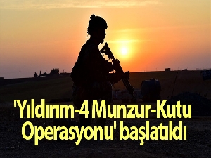 Tunceli'de 'Yıldırım-4 Munzur-Kutu Operasyonu' başlatıldı