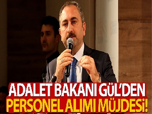 Bakan Gül: 'Bin 200 hakim ve savcı alımı için 21-22 Kasım tarihlerinde yazılı sınav yapacağız'
