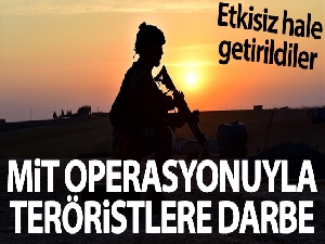 Mit operasyonuyla teröristlere darbe
