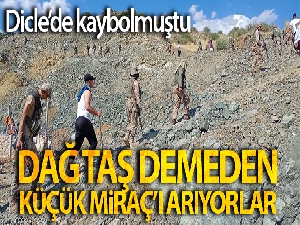 Dicle'de kaybolan 4 yaşındaki Miraç'ı arama çalışmaları sürüyor