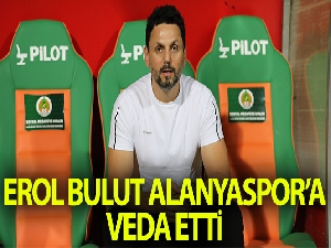 Erol Bulut, Alanyaspor'a veda etti