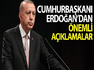 Cumhurbaşkanı Erdoğan: "TL'nin yerli yerine oturacağına inanıyorum"
