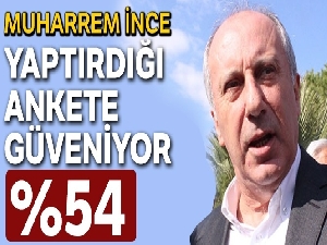 CHP'li seçmenin yüzde 54'ü İnce dedi