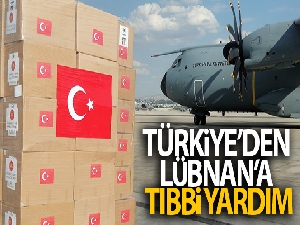 Türkiye'den Lübnan'a tıbbi yardım