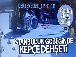 İstanbul'un göbeğinde kepçe dehşeti kamerada