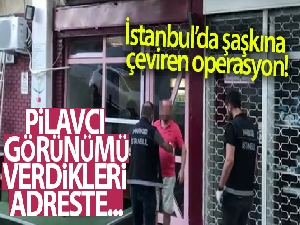 Pilavcı görünümlü uyuşturucu satıcılarına operasyon