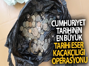 İzmir'de Cumhuriyet tarihinin en büyük tarihi eser kaçakçılığı operasyonu