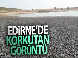 Edirne'de korkutan görüntü
