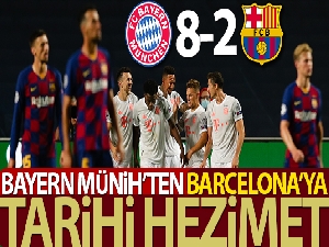 Bayern Münih 8 golle tur atladı