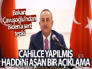 Bakan Çavuşoğlu: 'Türk milleti olarak böyle dayatmaları kökten reddediyoruz'