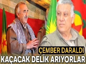 PKK elebaşları kaçacak yer arıyor