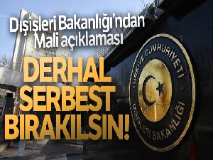 Dışişleri Bakanlığı'ndan Mali açıklaması
