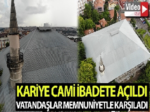 Kariye Cami ibadete açılıyor