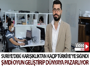 Suriye'deki karışıklıktan kaçıp Türkiye'ye sığındı, şimdi oyun geliştirip dünyaya pazarlıyor