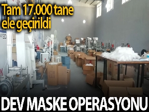 Buca'da kaçak maske operasyonu: 17 bin çocuk maskesine el konuldu