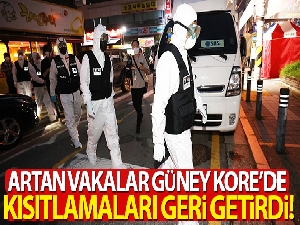 Güney Kore'de Covid-19 kısıtlamaları geri getirildi