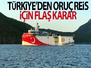 Oruç Reis için Navtex süresi uzatıldı