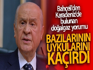 Bahçeli'den Karadeniz'de bulunan doğalgaz yorumu: 'Bazılarının uykularını kaçırdı'