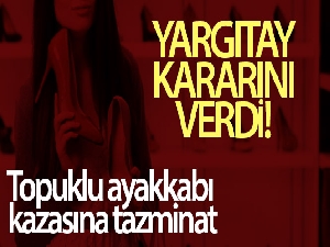 Mesaide topuklu ayakkabı kazası iş kazası sayılacak