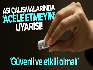 Dr. Anthony Fauci'den aşı çalışmalarında 'acele etmeyin' uyarısı