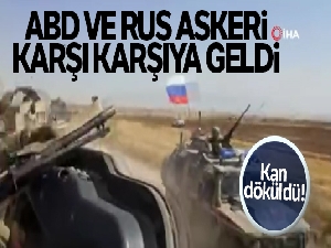 Rus askeri aracı ABD askeri aracına çarptı: 4 ABD askeri yaralandı