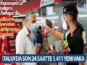 İtalya'da koronavirüs vaka sayıları binin üzerinde seyrediyor