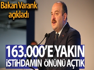 Sanayi ve Teknoloji Bakanı Mustafa Varank: 'Otomotiv sektöründe' 5 kıtada 200 ülkeye ihracat yapıyoruz'