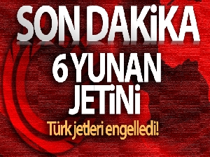 MSB: 'Yunanistan'a ait 6 adet F-16 uçağına önleme yapıldı'