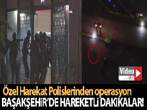 Etrafa rastgele ateş açıp bir binaya sığınan kişi özel harekat timleri tarafından teslim alındı