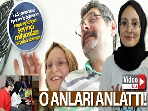 Akdeniz Üniversitesini kazandığını sevinç çığlıklarıyla kutladı