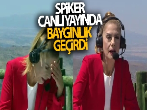 TRT Haber spikeri canlı yayında baygınlık geçirdi