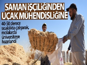 Saman işçiliğinden uçak mühendisliğine