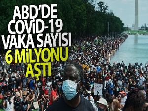 ABD'de Covid-19 vaka sayısı 6 milyonu aştı