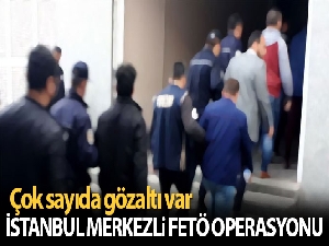 İstanbul'da FETÖ'nün TSK yapılanmasına yönelik eş zamanlı operasyon: 59 gözaltı