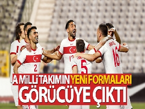 A Milli Takım'ın formaları yenilendi